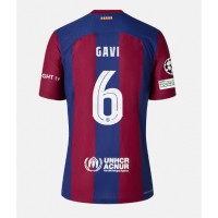 Barcelona Paez Gavi #6 Hemmatröja 2023-24 Korta ärmar